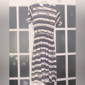 Vintage 90’s Talbots Nautical Preppy Dress